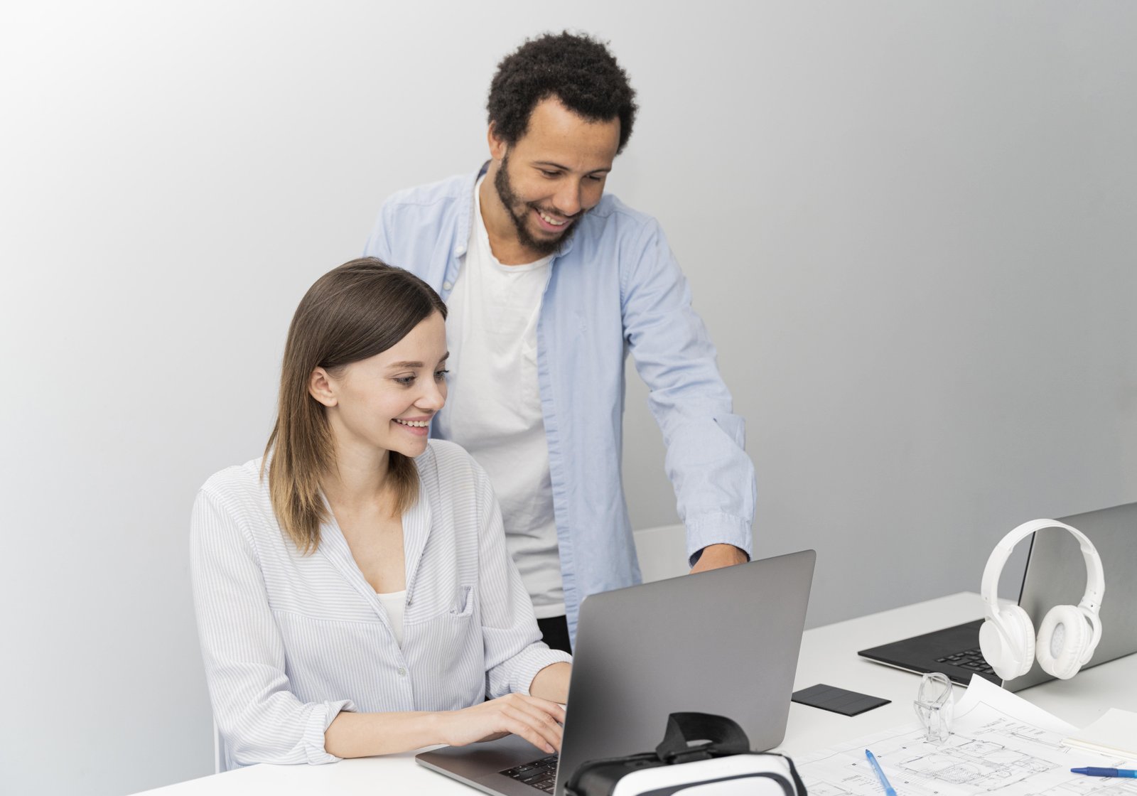 Adhipa Technologies office interior left image one